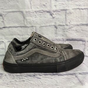 Quasi x Vans Skate Old Skool Distressed Shoes in Asphalt Men's‎ 6.5